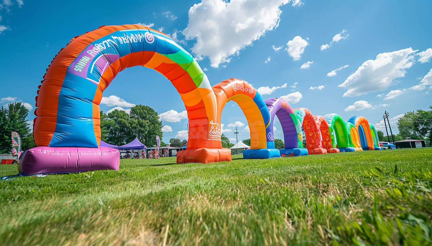 Communication - Maximiser la visibilité des événements avec des arches gonflables personnalisées
